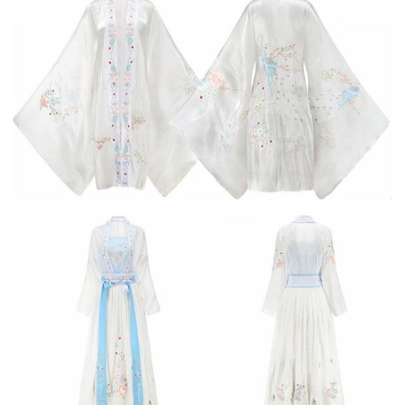 Peacock Dance Gown | Traditional Dress Hanfu - Picture 6 of 8